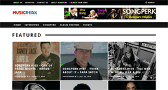 Desktop Screenshot of musicperk.com